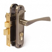 Картинка Замок врезной цилиндровый АВЕРС Avers 0823/60-AB бронза